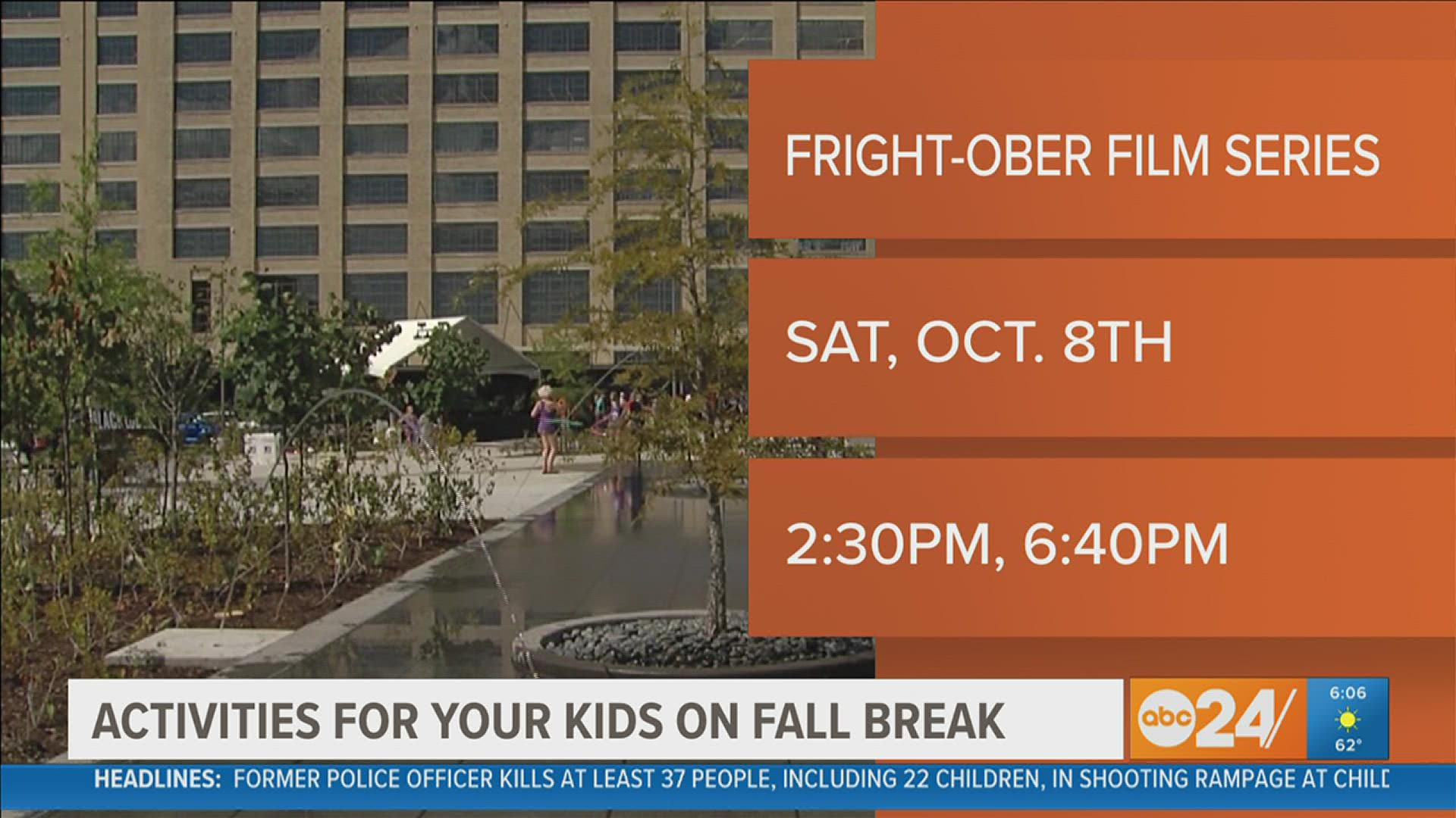 Here are a few kid friendly things you can do over fall break.