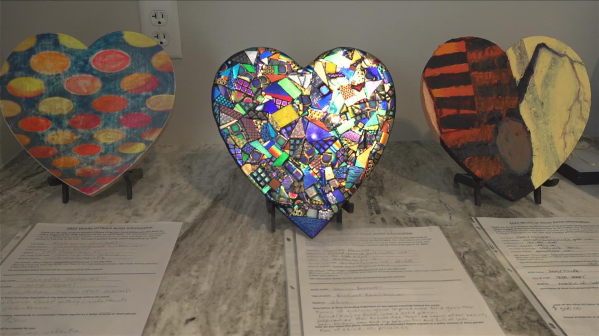 Works of Heart is an annual fundraising auction for the Memphis Child Advocacy Center, and they still have some pieces left for bidding.