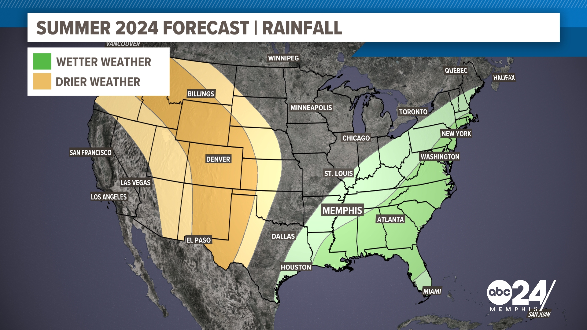 NOAA says Summer this year will be hotter than normal in 2024 ...