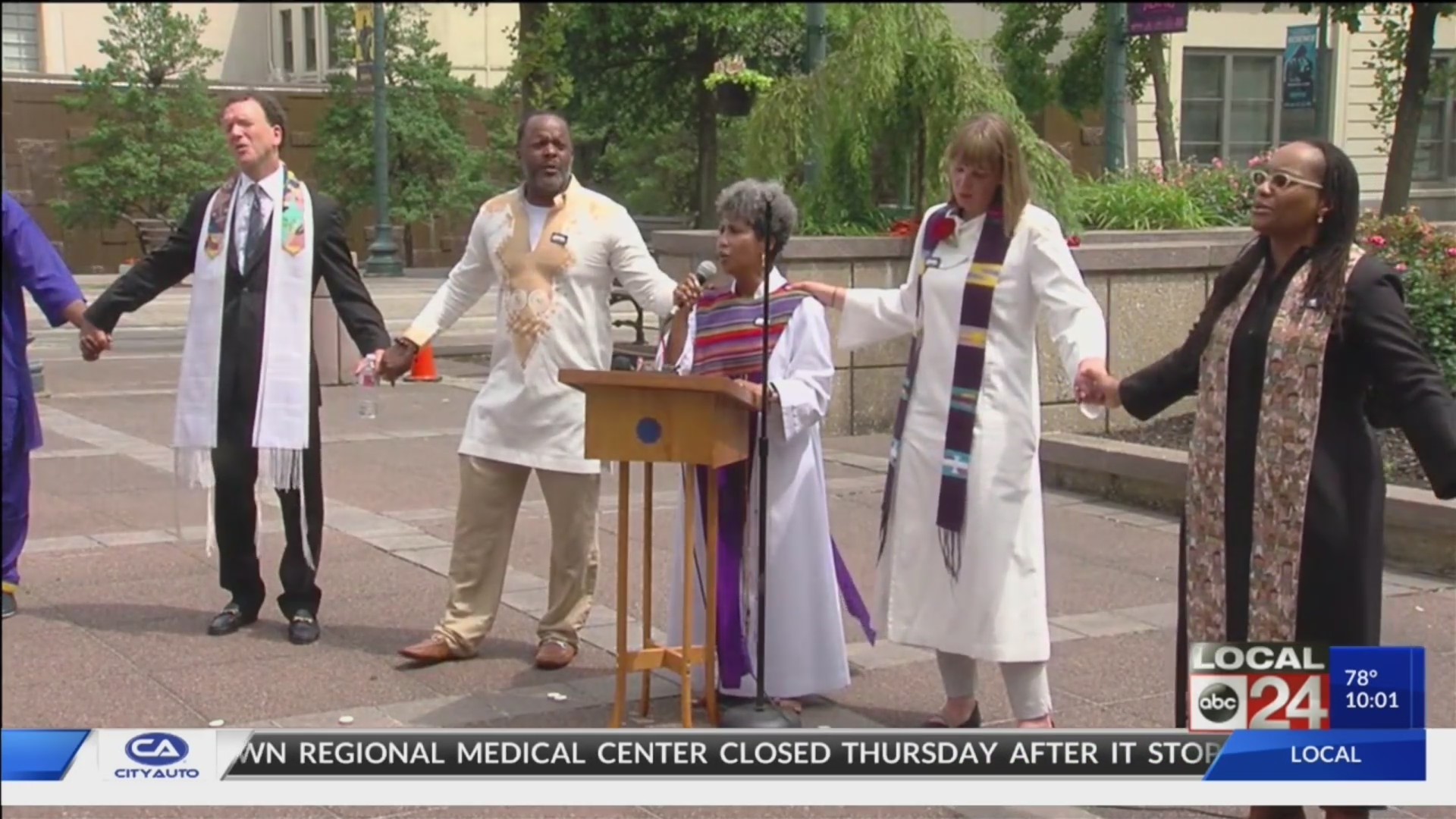 Local Religious Leaders Gather For Peace