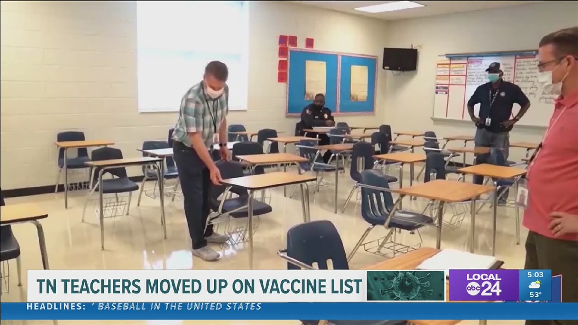 The Memphis-Shelby County Education Association is preparing for when educators and staff can get vaccinated.