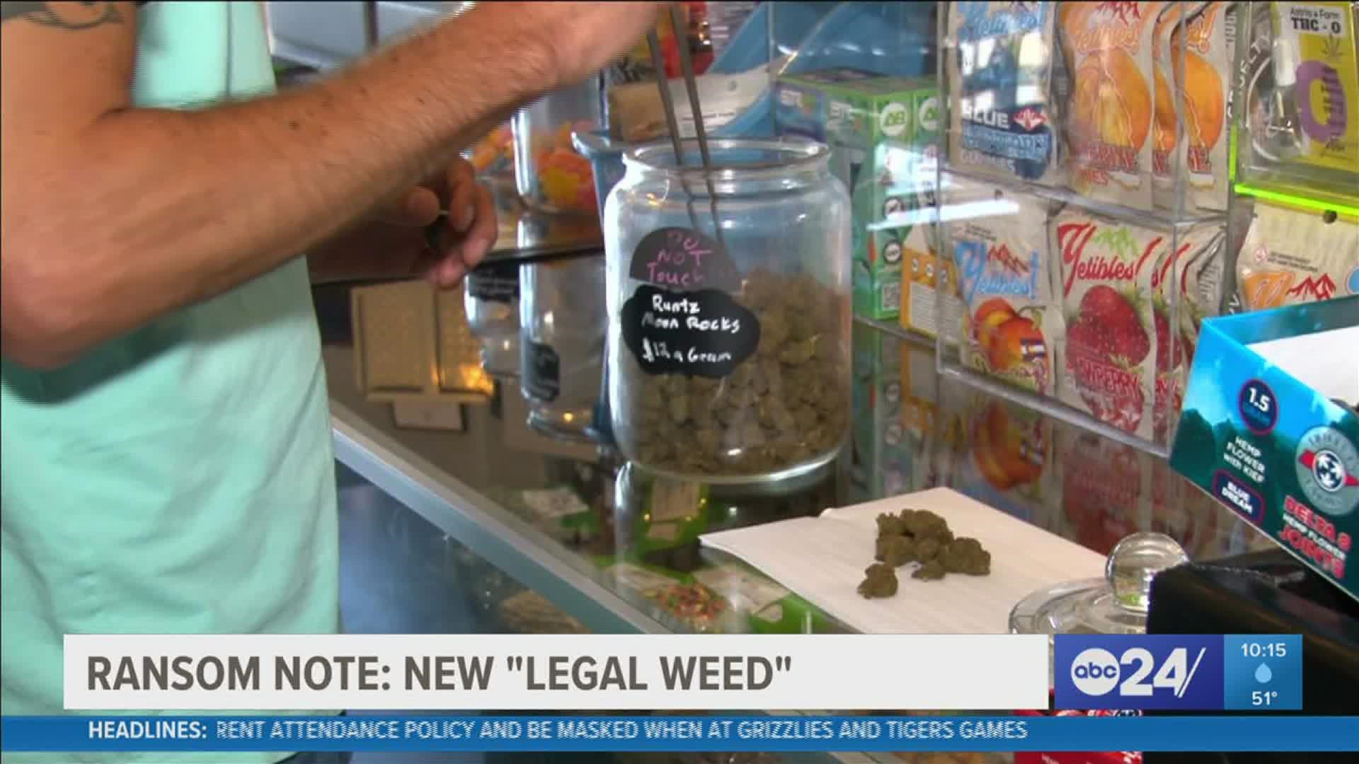 ABC24 anchor Richard Ransom discusses in his Ransom Note about the legal version of THC and how easy it is to get.