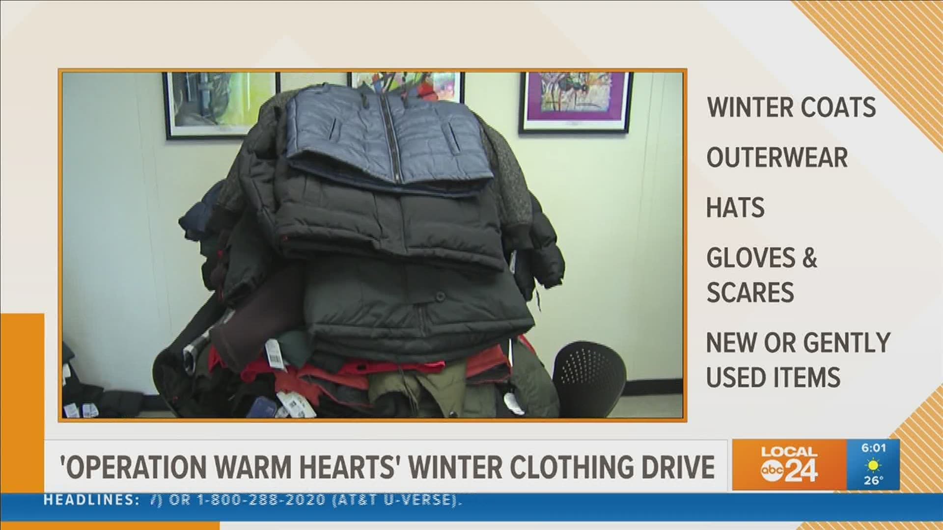 On Giving Tuesday, SCS hosts its sixth-annual Operation Warm Hearts Winter Clothing Drive