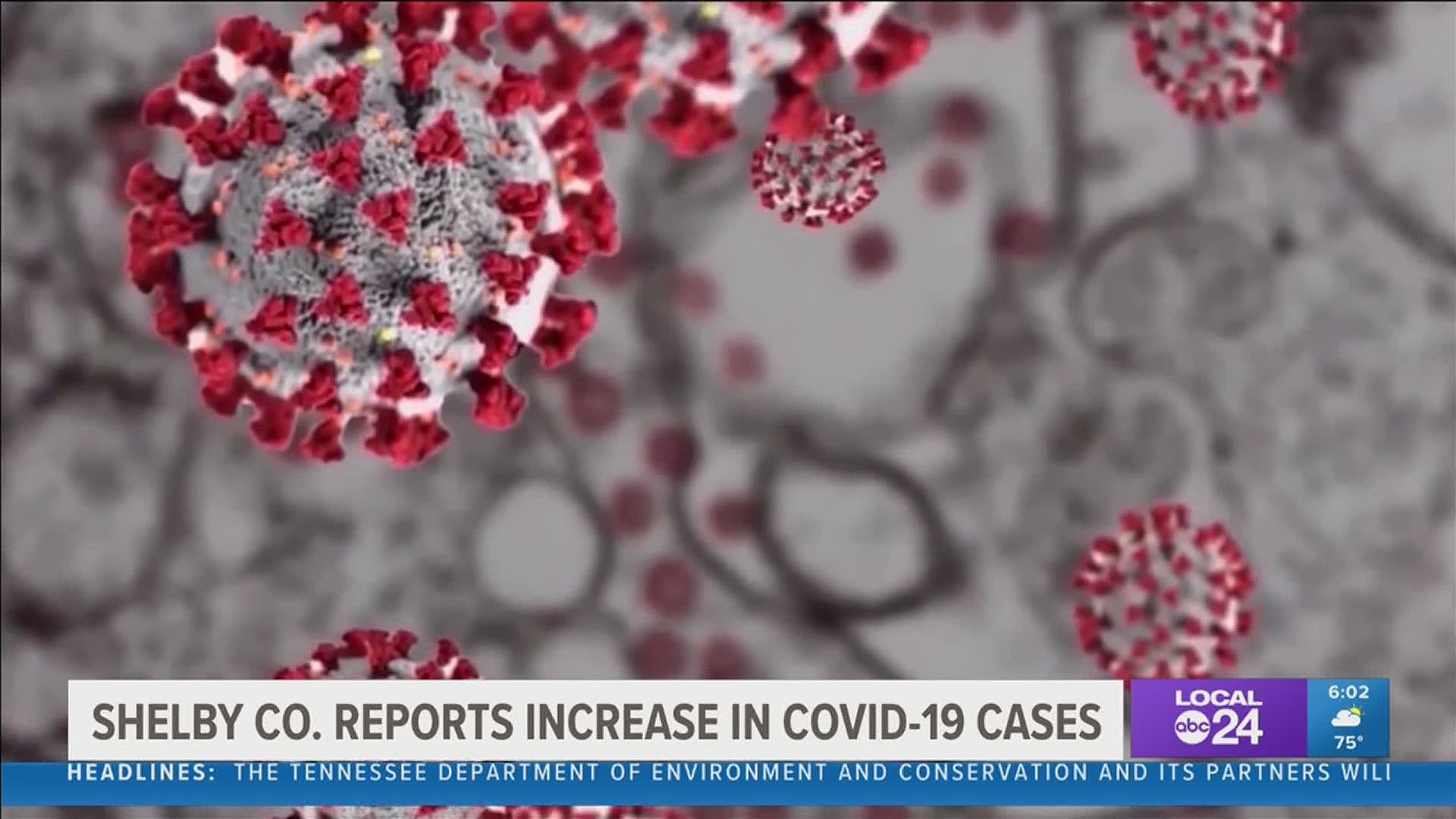“Whenever the reproductive rate of the virus is above one, we are growing the epidemic,” said David Sweat, Shelby County Health Department Deputy Director.