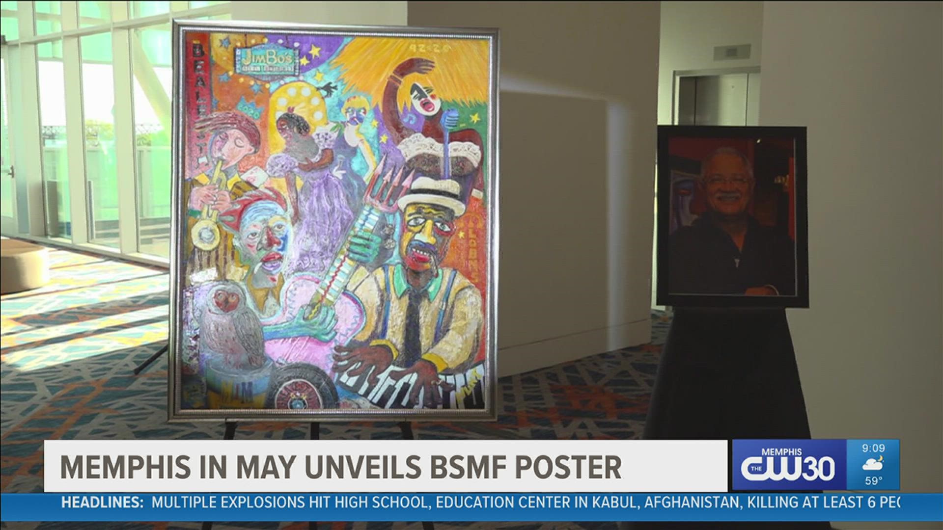 The original artwork celebrating the festival is done by acclaimed Memphis artist George Hunt, who died in 2020.