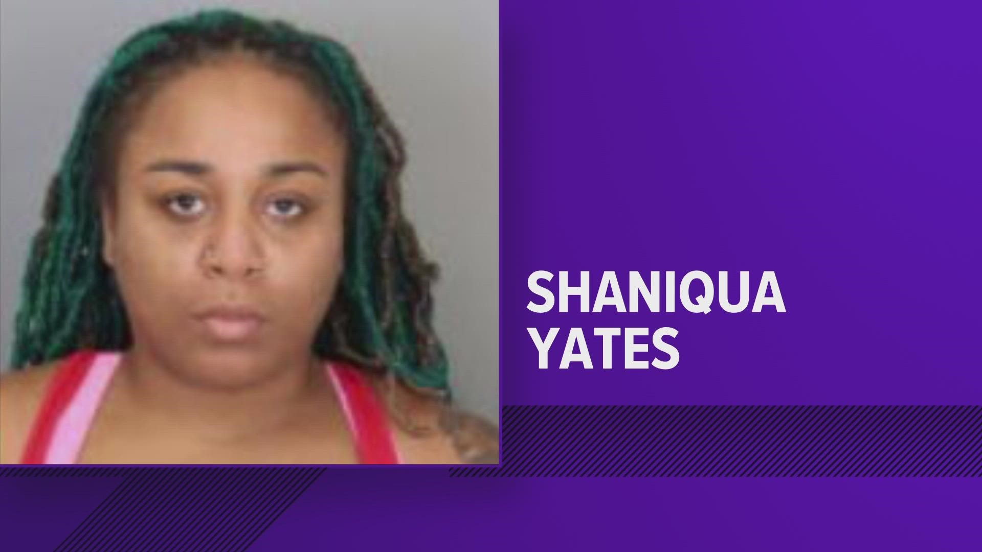U.S. Marshals and the Shelby County Sheriff's Office arrested a woman, accusing her of setting a fire at an apartment complex on Arbor Creek Trail last Wednesday.