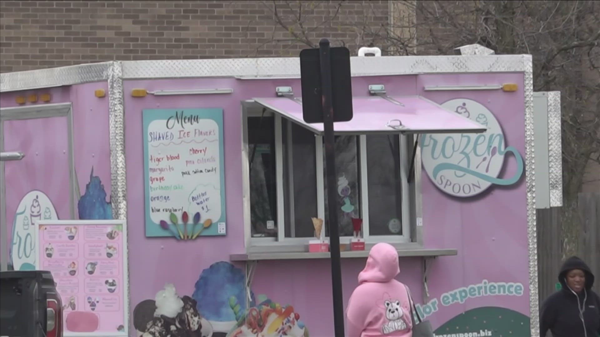 The Sunday event gave dozens of minority-owned food truck owners a chance to up their business and bring in new customers.