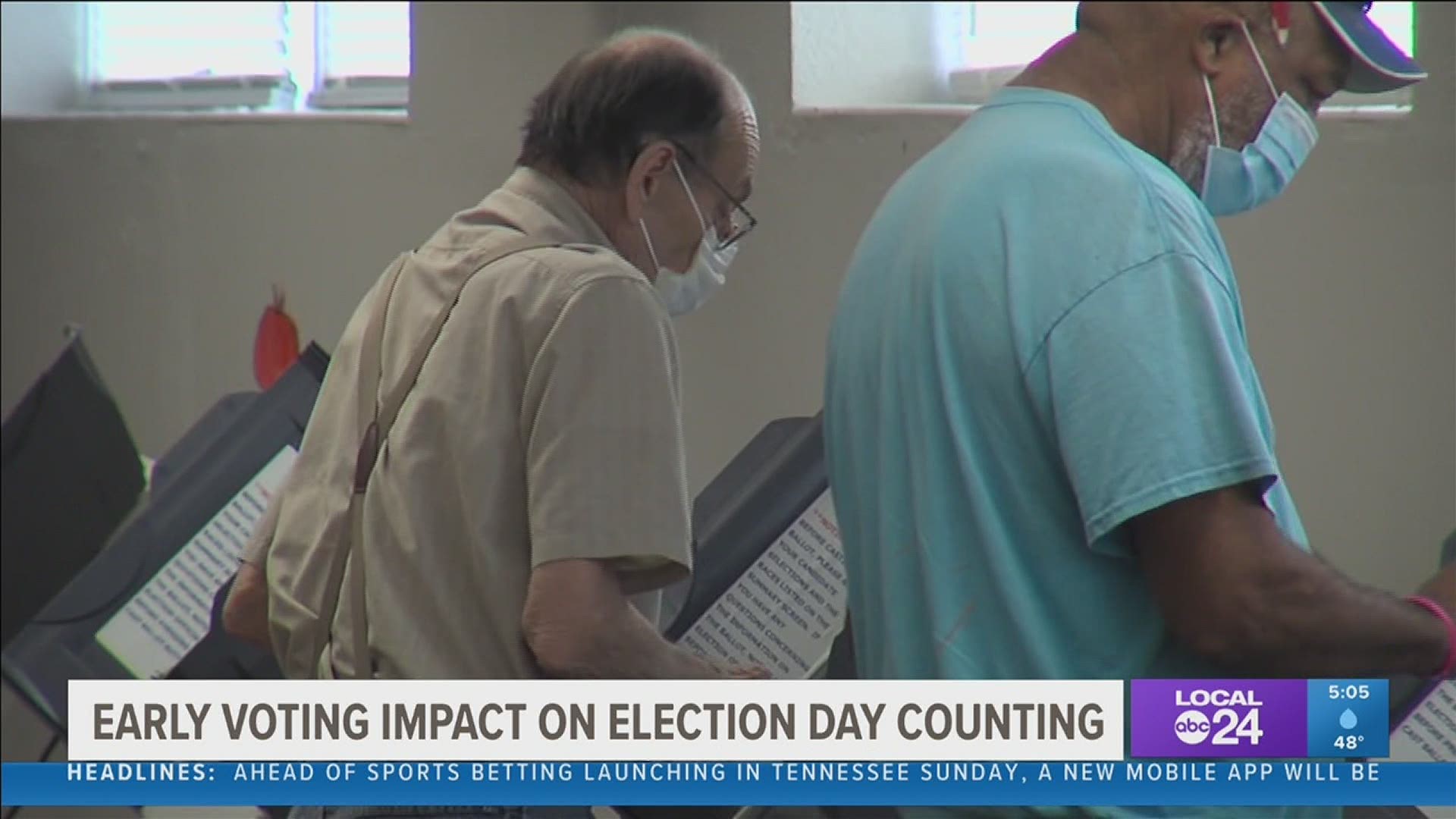 “We’ve got capacity on Election Day to handle 200,000 voters, and we do not think we will get anything near that,” said Administrator Linda Phillips.