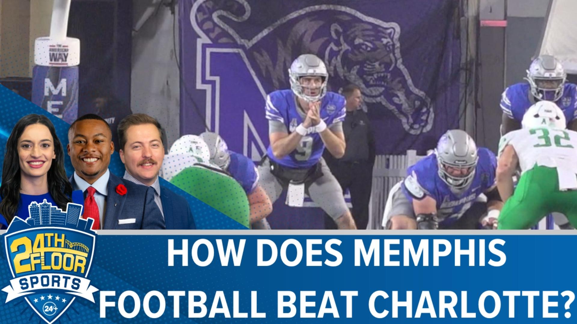 The 24th Floor Sports crew discuss keys to victory for Memphis' game against Charlotte.