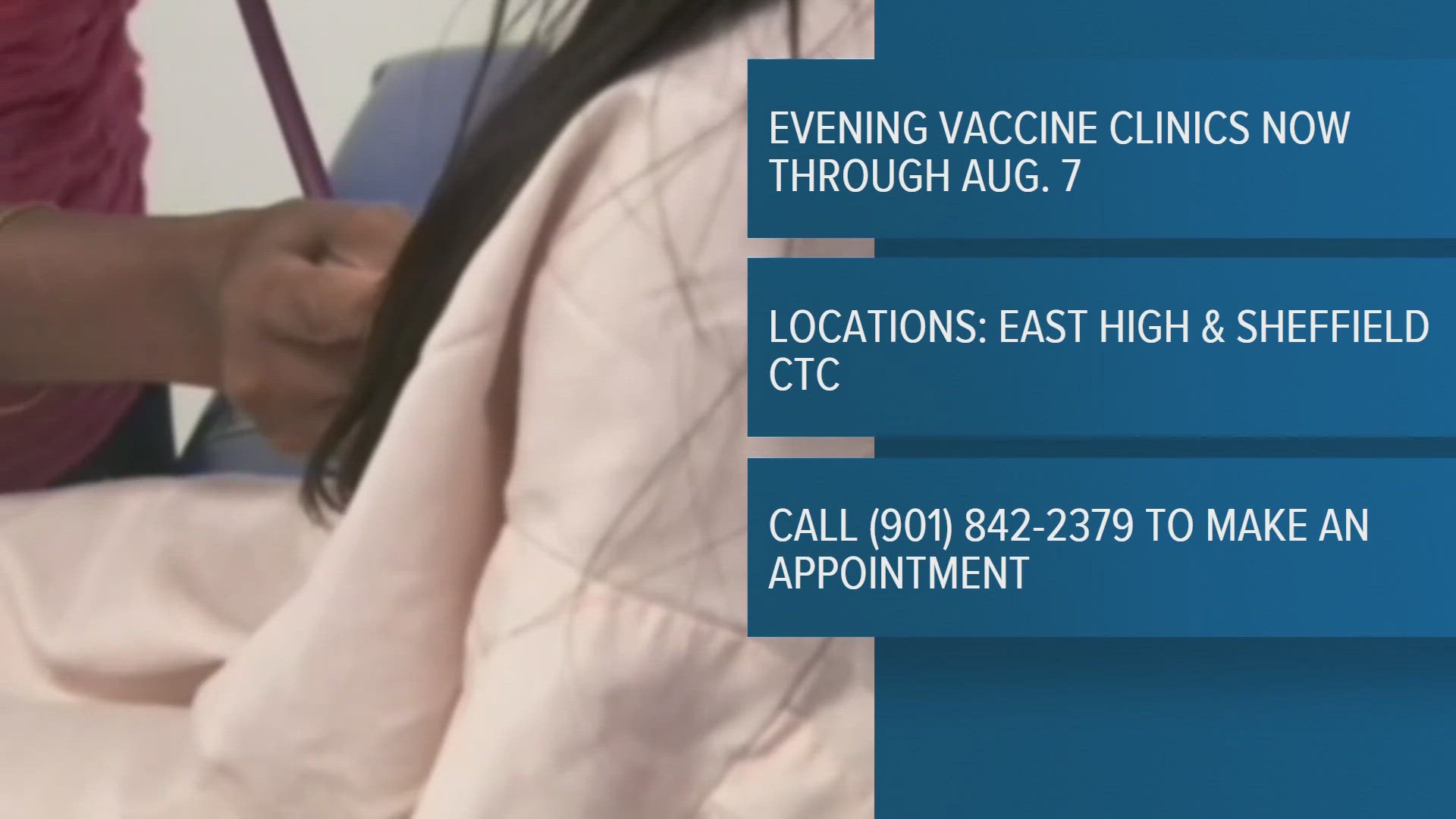 Memphis Shelby County Schools has partnered with Christ Community Health Services to offer student check-ups and vaccinations at two school-based health centers.