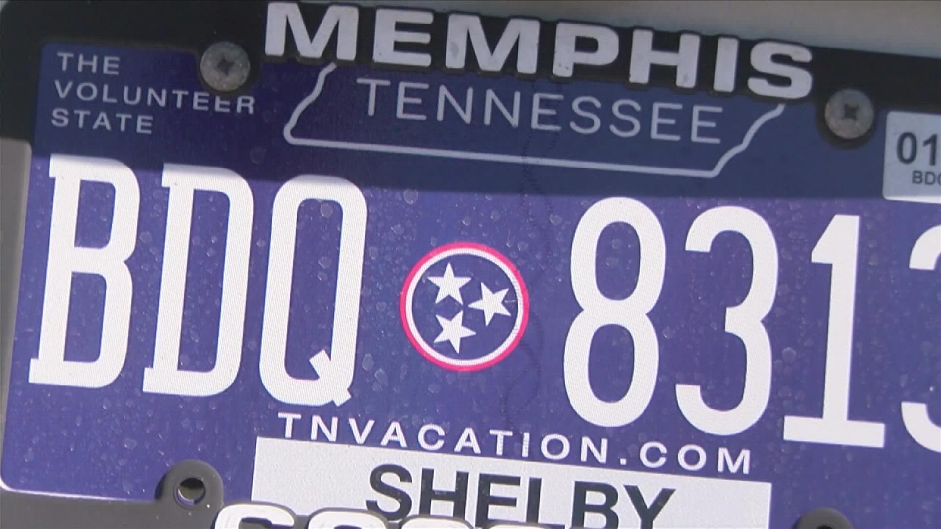 No new plates have been mailed out since mid-May and Shelby County Clerk Wanda Halbert said she doesn't have the staff or funds to send them.