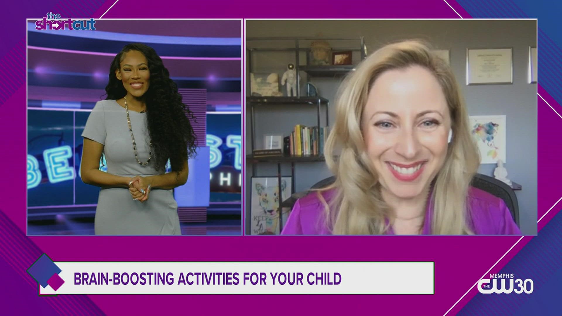Join lifestyle host Sydney Neely and neuroscientist Dr. Nicole Tetreault as we take a closer look into some non-screen brain-boosting activities for children!