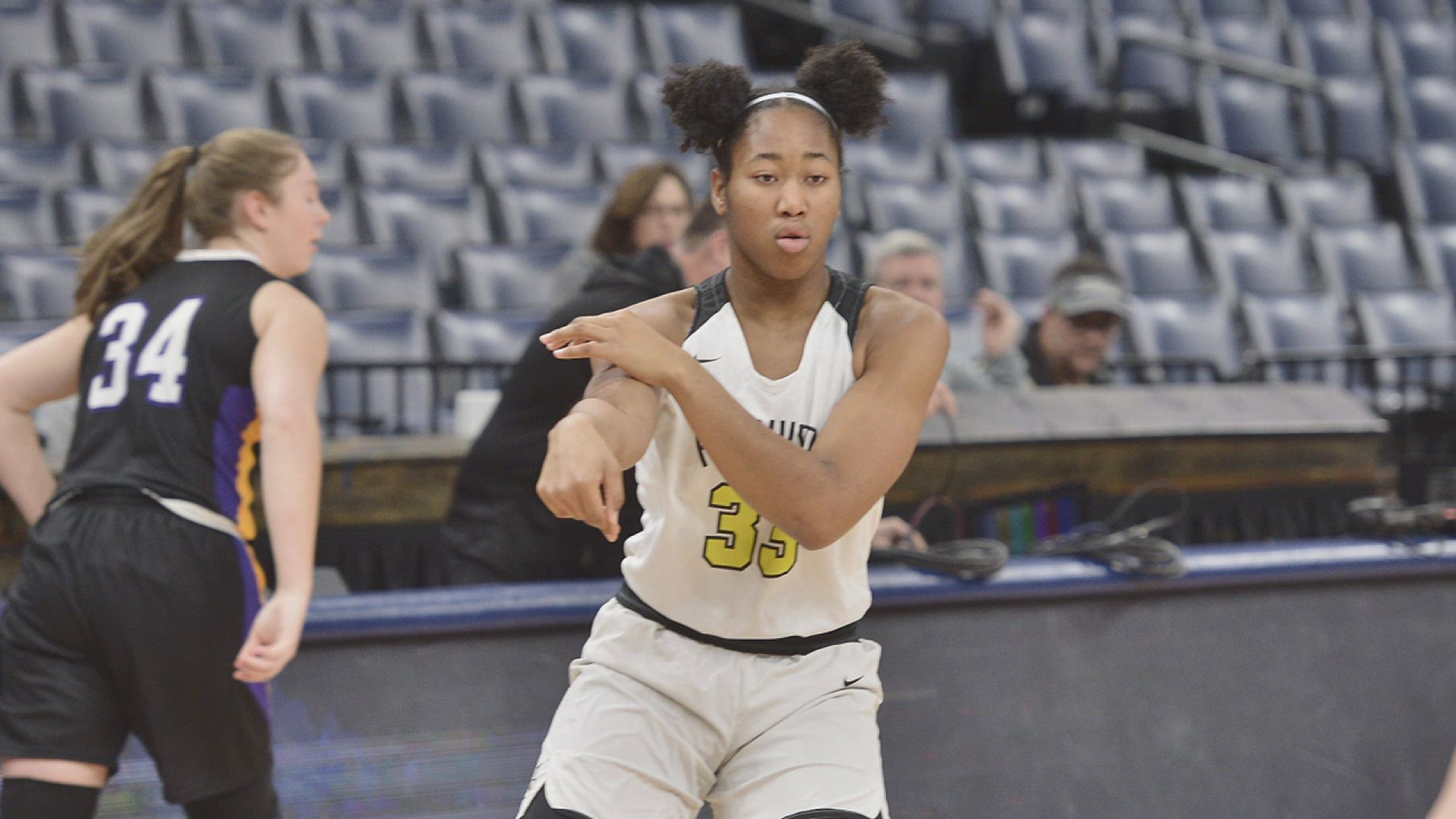 The 6-foot-3 Georgia Tech signee's athleticism allows The Sting to use her in the backcourt