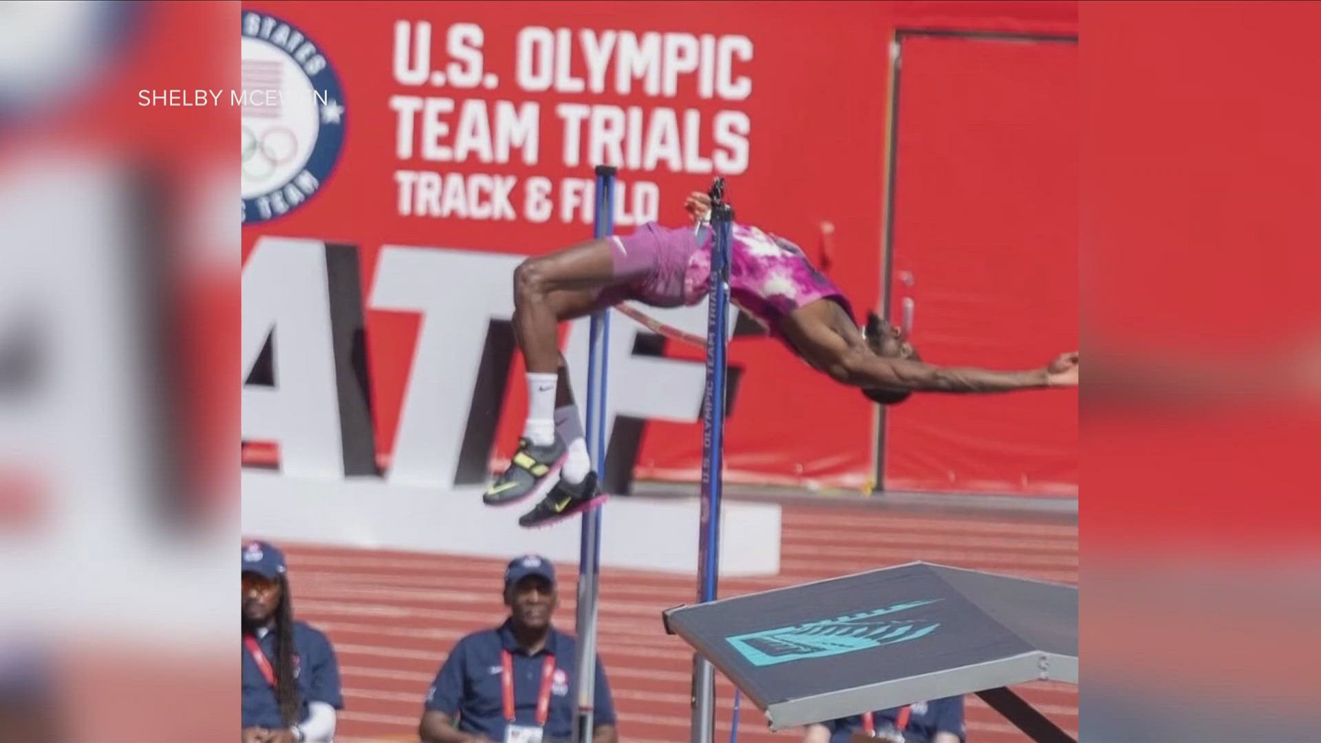 Shelby McEwen booked a ticket to Paris with a high jump of 2.30 at the U.S. Olympic Trials. He is tied for the fourth highest jump in the world this year.