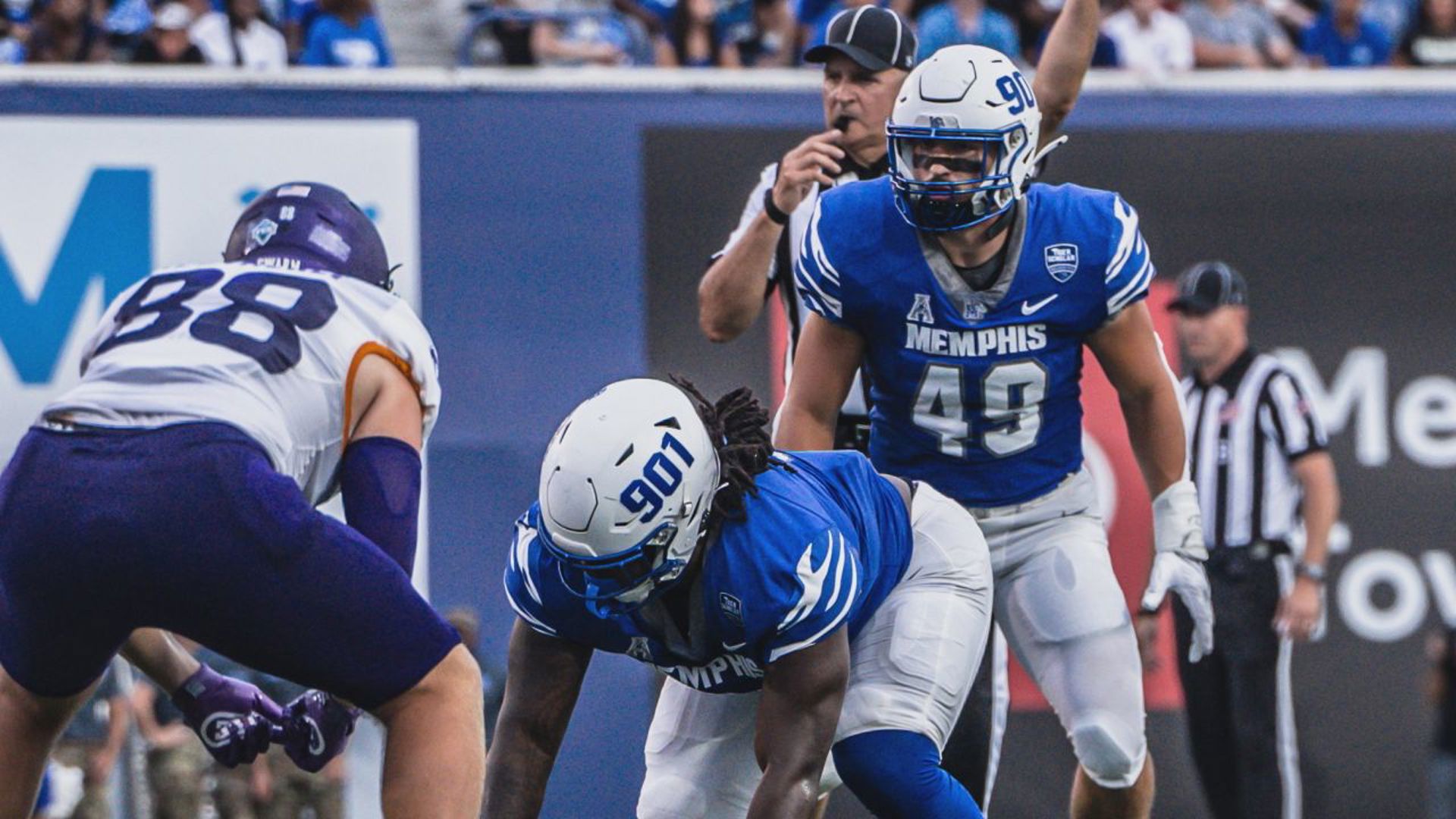 Harvard grad and Memphis linebacker Matt Hudson has been a focal point in Jordon Hankins' revamped Tigers defense this season