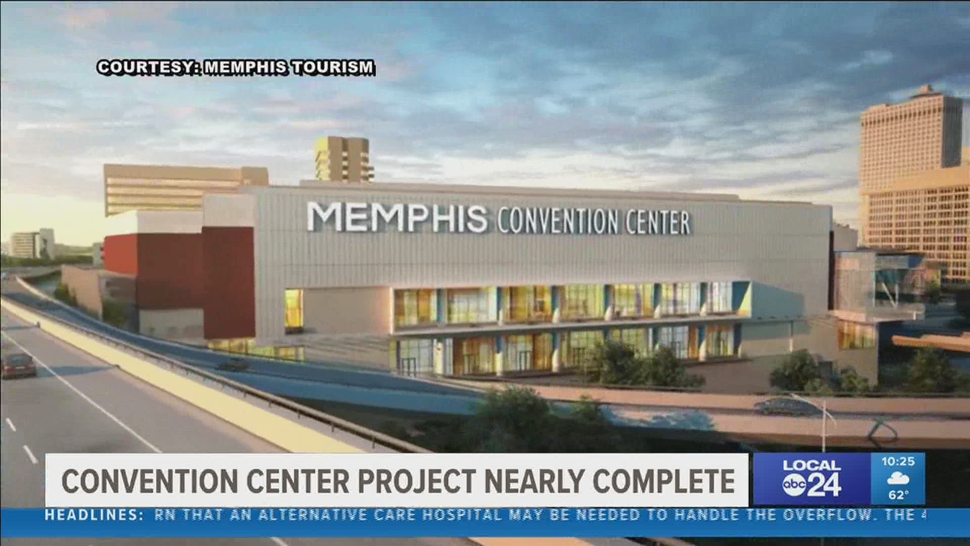The newly renovated convention center is almost ready but Memphis isn't sure when it'll get to show it off.