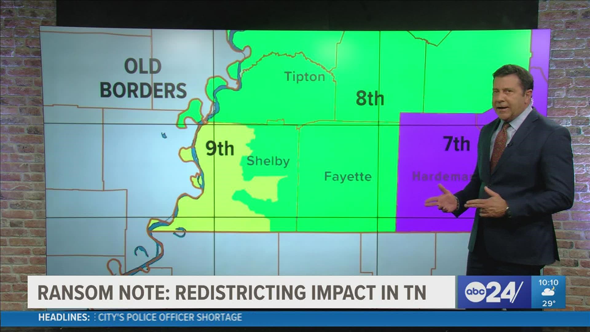 In Tuesday's Ransom Note, Anchor Richard Ransom gives his view on the impact of congressional redistricting in Tennessee.