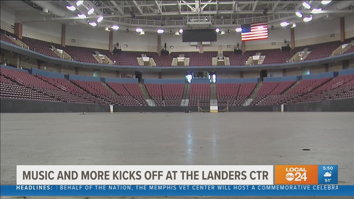 Landers Center will host first concert in a year