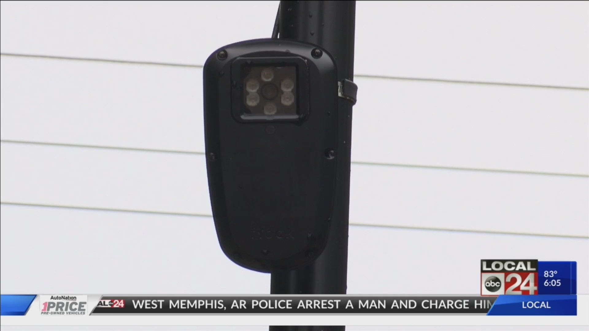 New security cameras aimed at catching criminals in Collierville, Tennessee