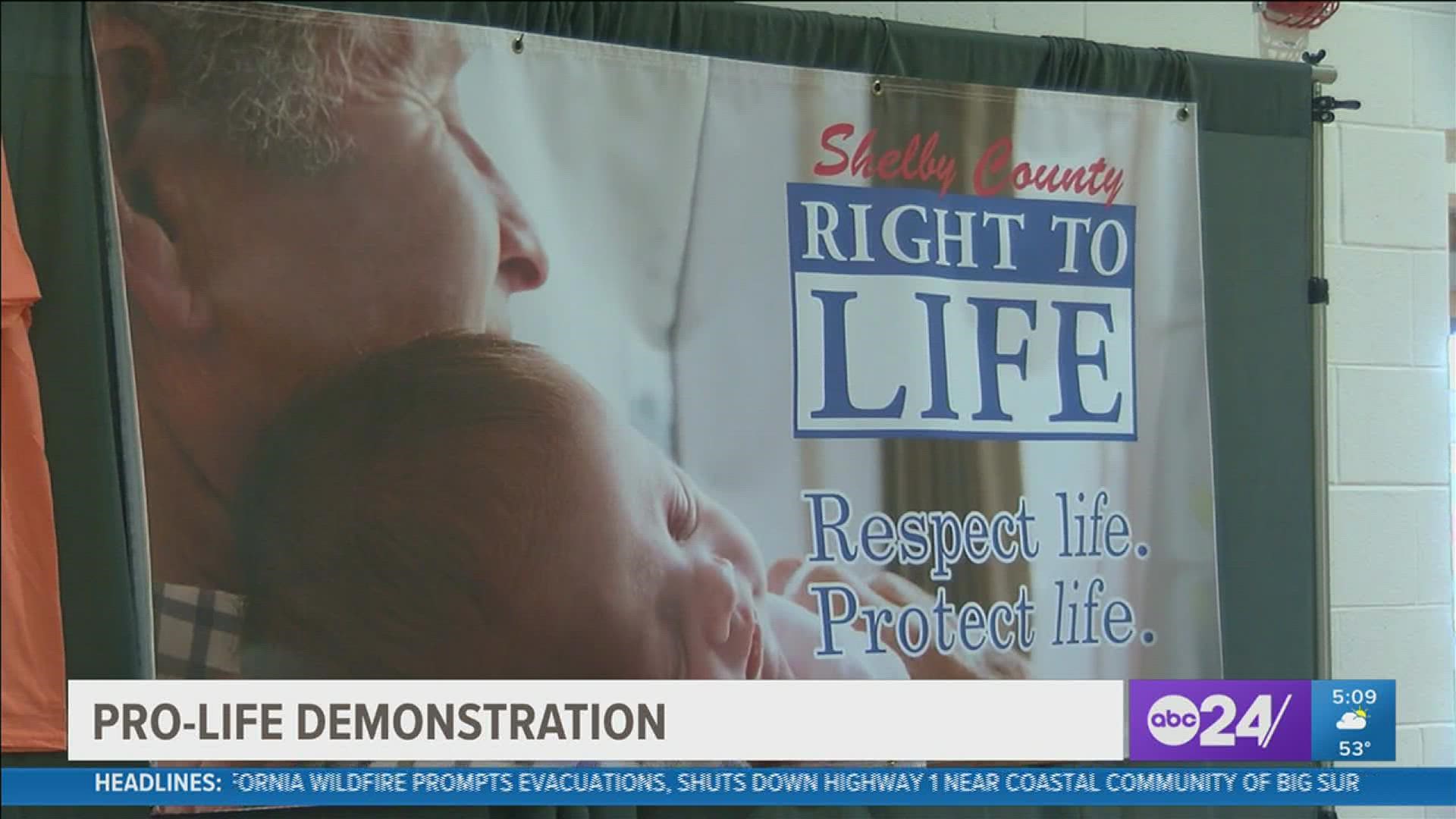 Roe vs Wade turned 49 this weekend and this is Tennessee Right to Life's 45th Pro-Life Rally in the Mid-South area.