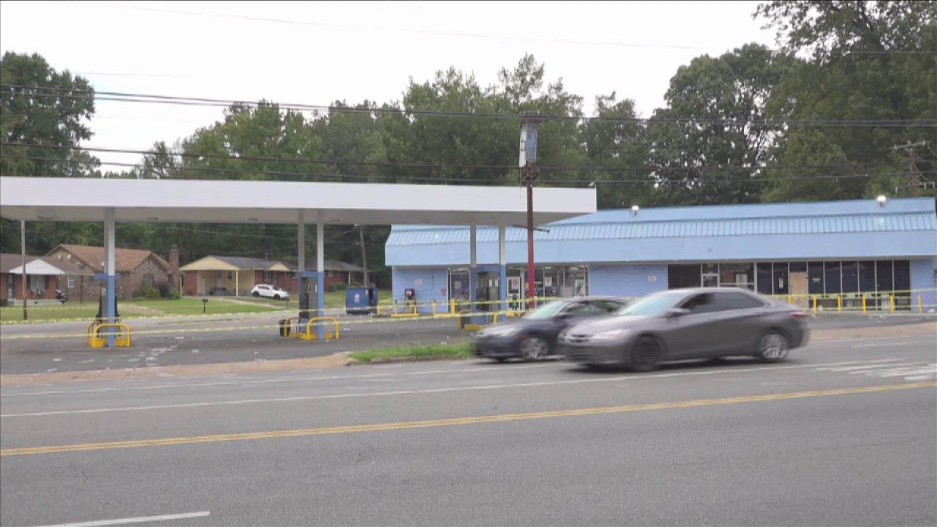 Memphis Police said they investigated the gas station on Frayser Boulevard for months, uncovering drug activity and other violent crimes.