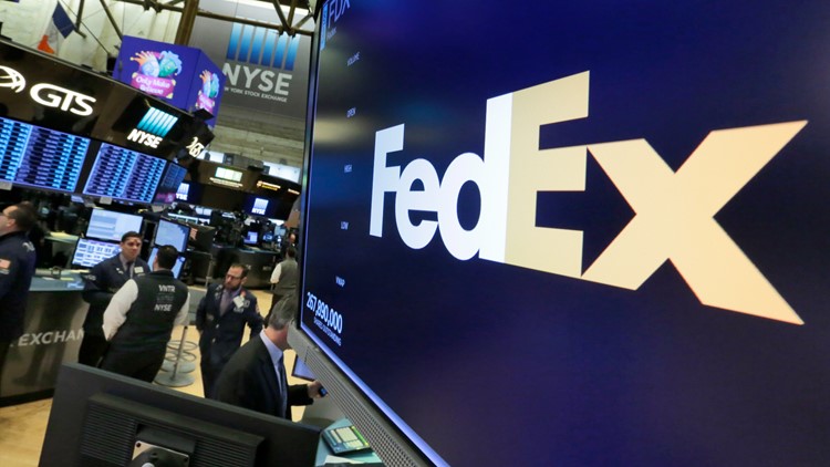 A FedEx employee died in a work-related accident