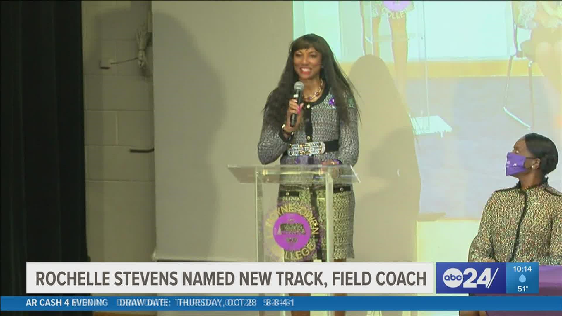 Rochelle Stevens, a Memphis native and Ph.D., is a two-time Olympic medalist, winning silver in 1992 and gold for the 4x400 meter in 1996.