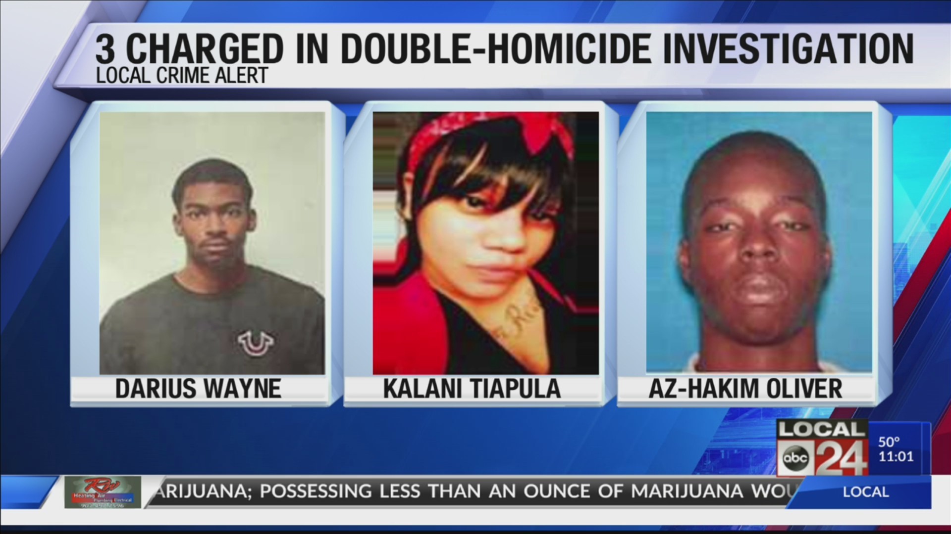 Three People Charged In Double Homicide In Olive Branch