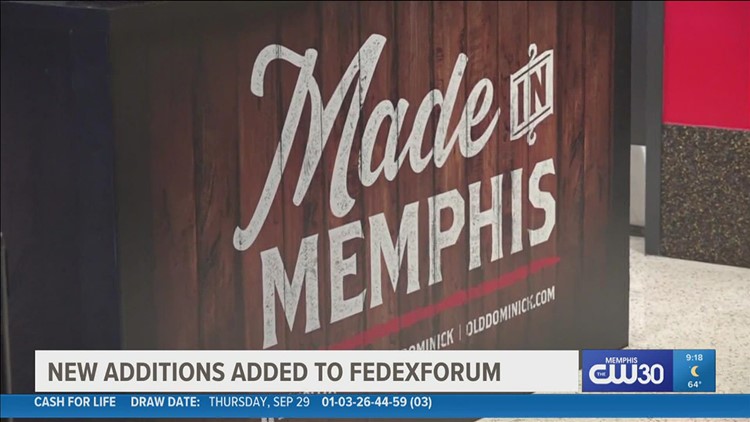 Arena Operations introduce additions to FedExForum to enhance fan experience