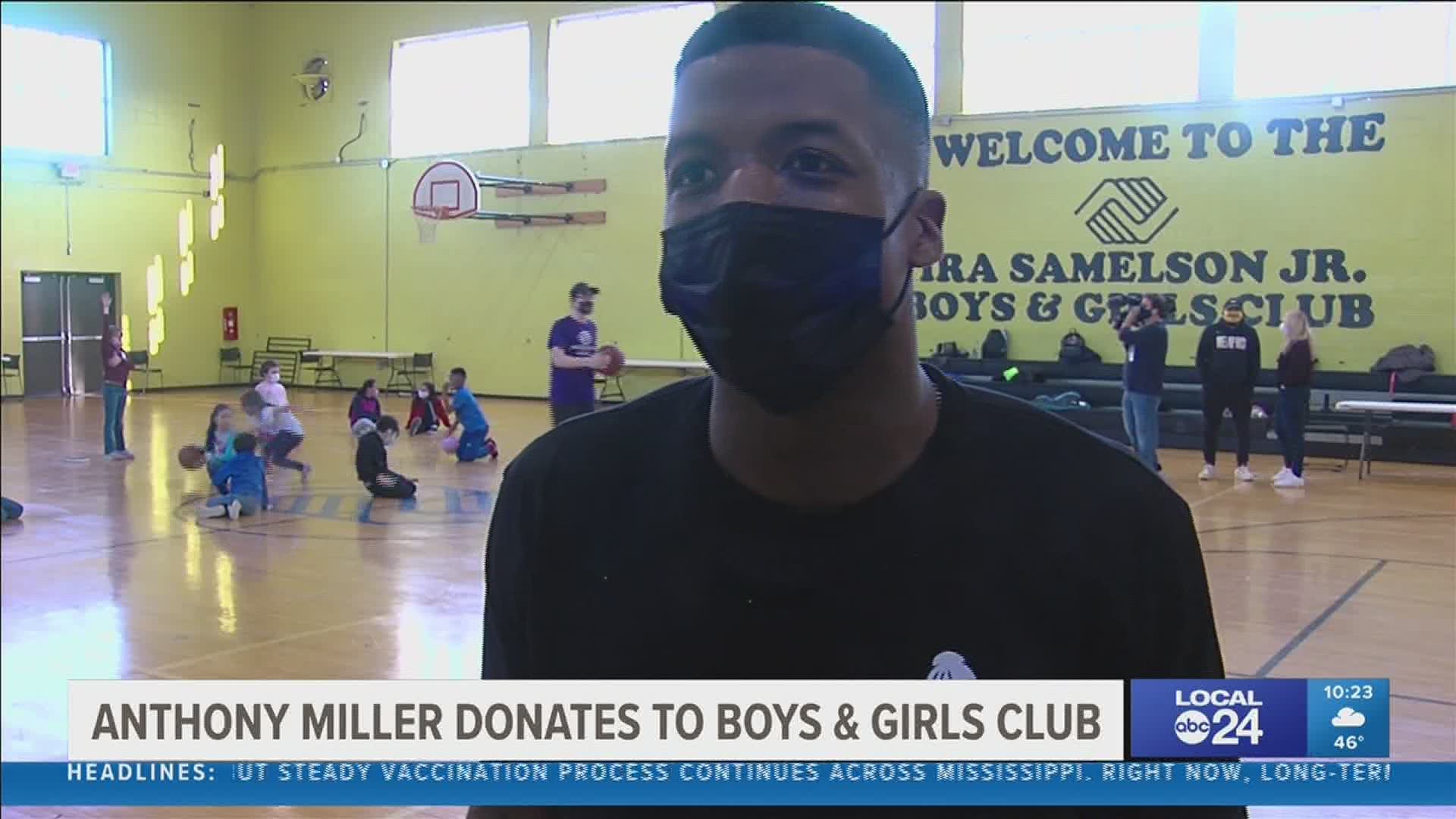 Local 24 News Anchor Richard Ransom discusses in his Ransom Note about former Memphis Tiger Anthony Miller giving back to the Boys and Girls Club in Memphis.