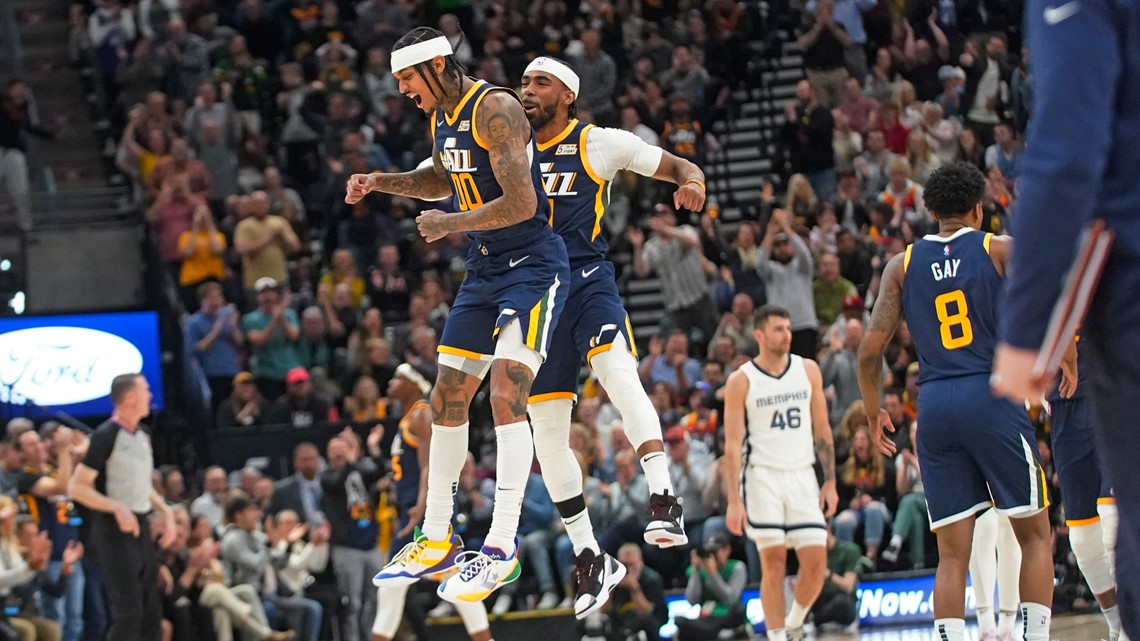 Utah Jazz clinch playoff spot with OT win over Memphis Grizzlies