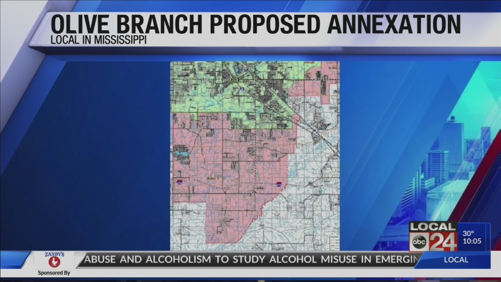 Mississippi lawmakers consider legislation that could halt Olive Branch annexation