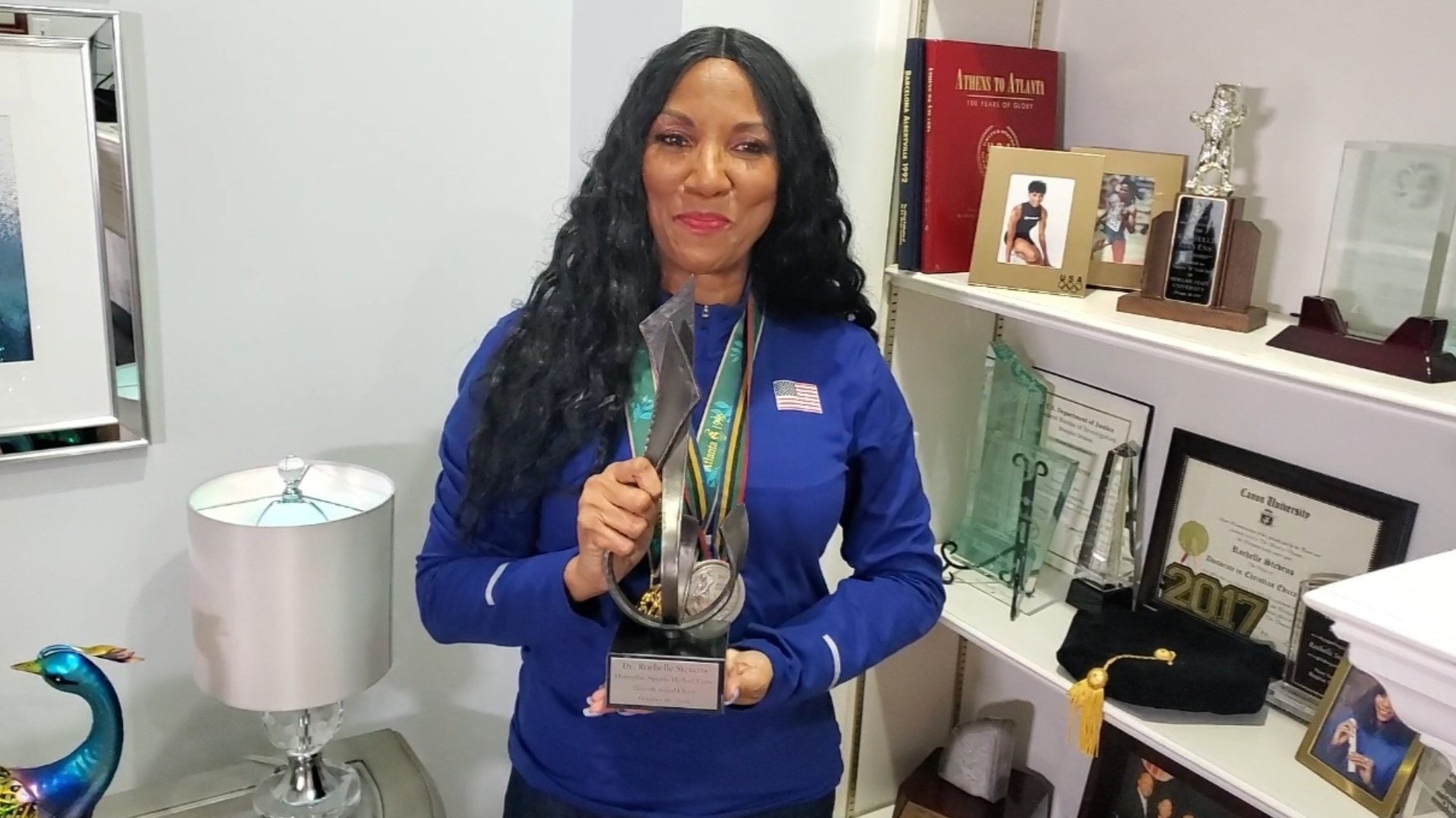 The Rochelle Stevens Foundation helped more than 30,000 inner city athletes. Stevens is preparing for her annual invitational track meet this summer in Memphis.