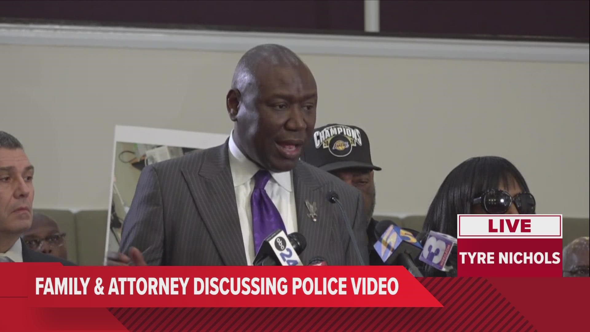 'What did I do?' Ben Crump recalls what Tyre Nichols said in first