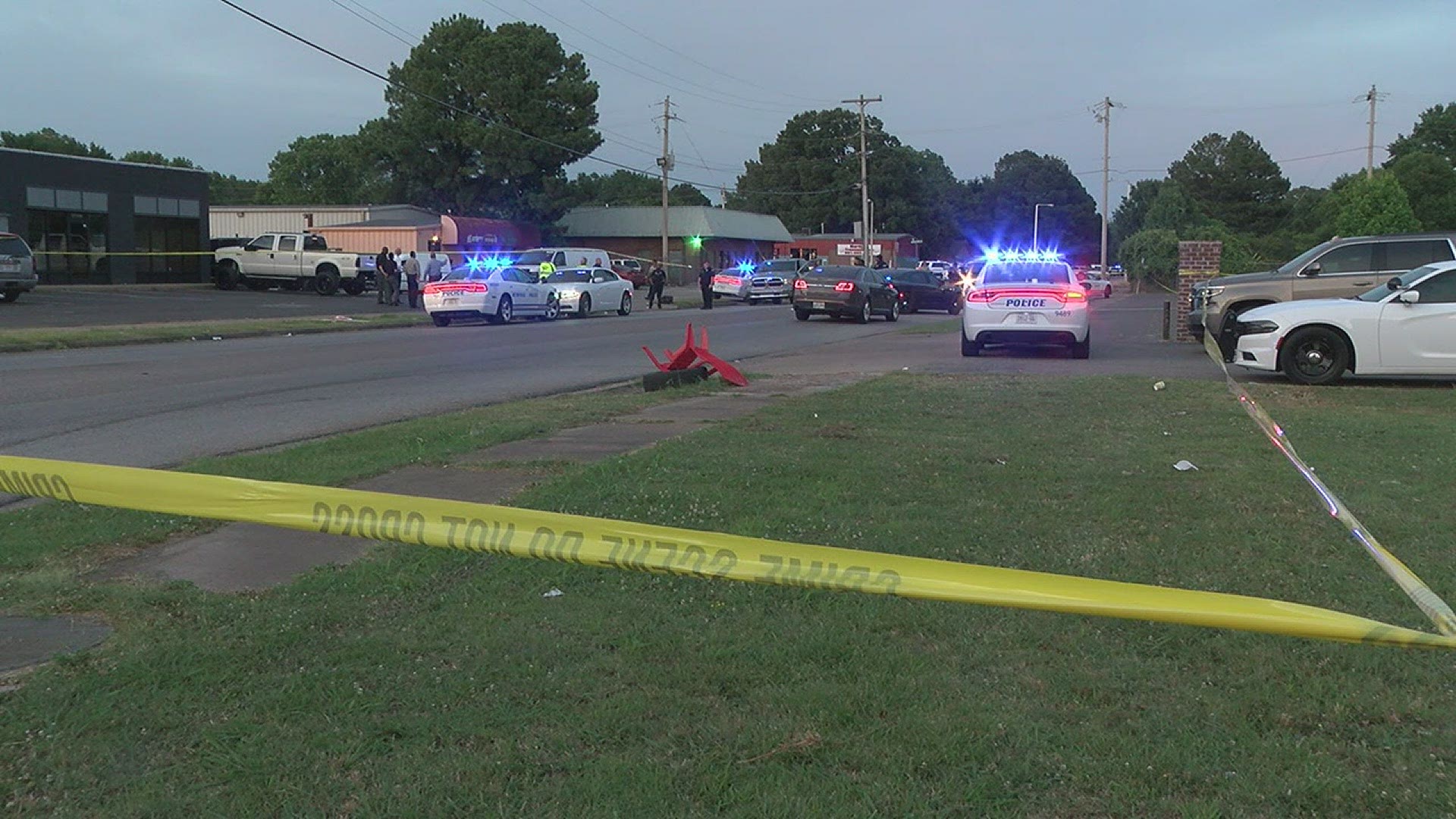 Huge law enforcement presence blocking off area in southeast Memphis.