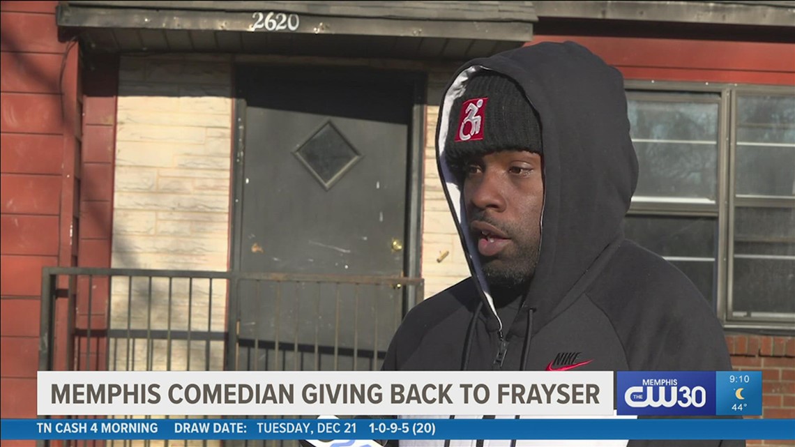 Memphis native and comedian Grovehero honored for buying back his Frayser community to help others