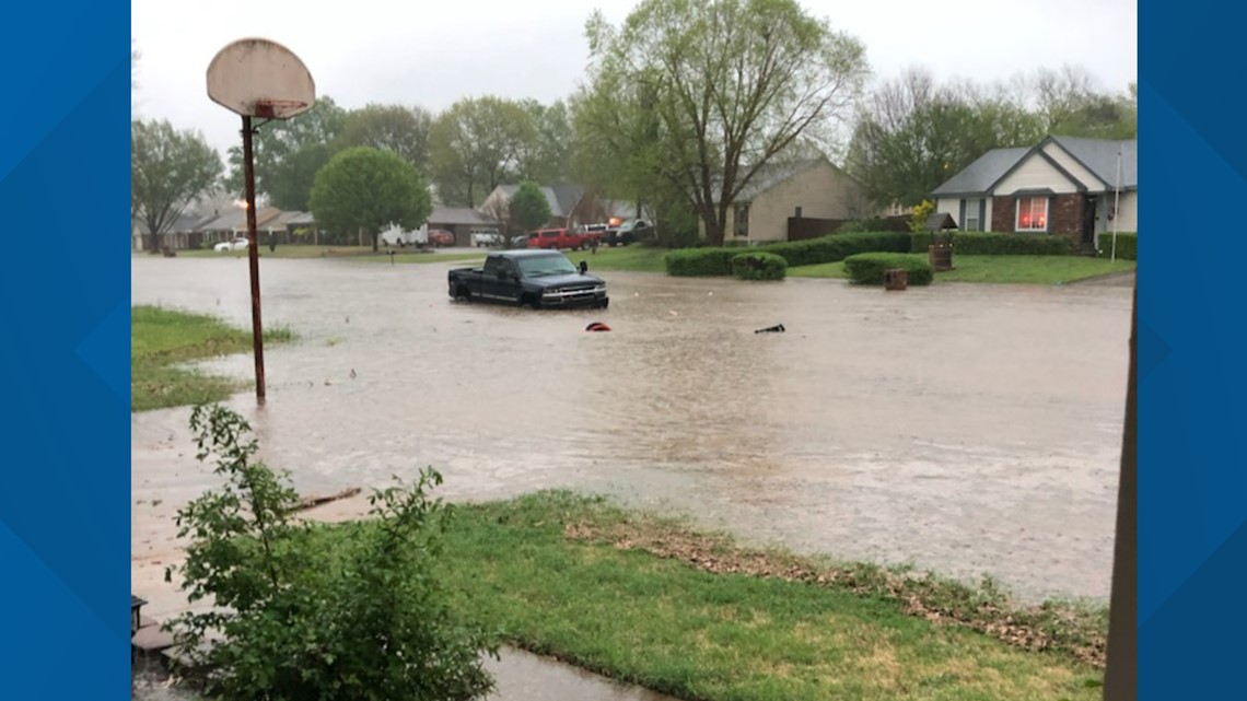 Severe storms cause damage across the Memphis area