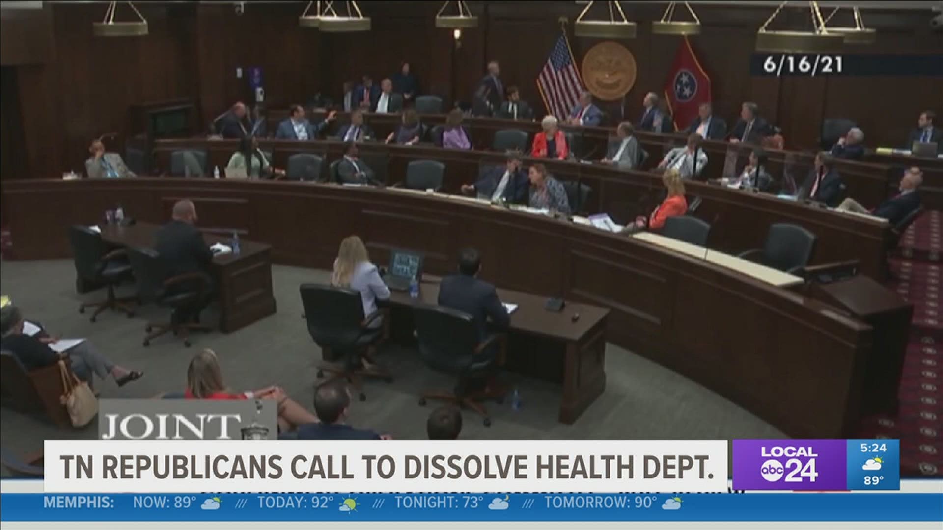 Local 24 News political analyst and commentator Otis Sanford shares his point of view on lawmakers taking on the Tennessee Department of Health.