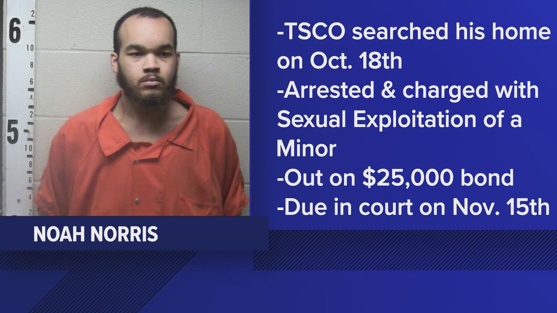 The Tipton County Sheriff’s Office has charged and arrested a man accused of selling child sexually abusive material over the internet on Friday, Oct. 18, 2024.