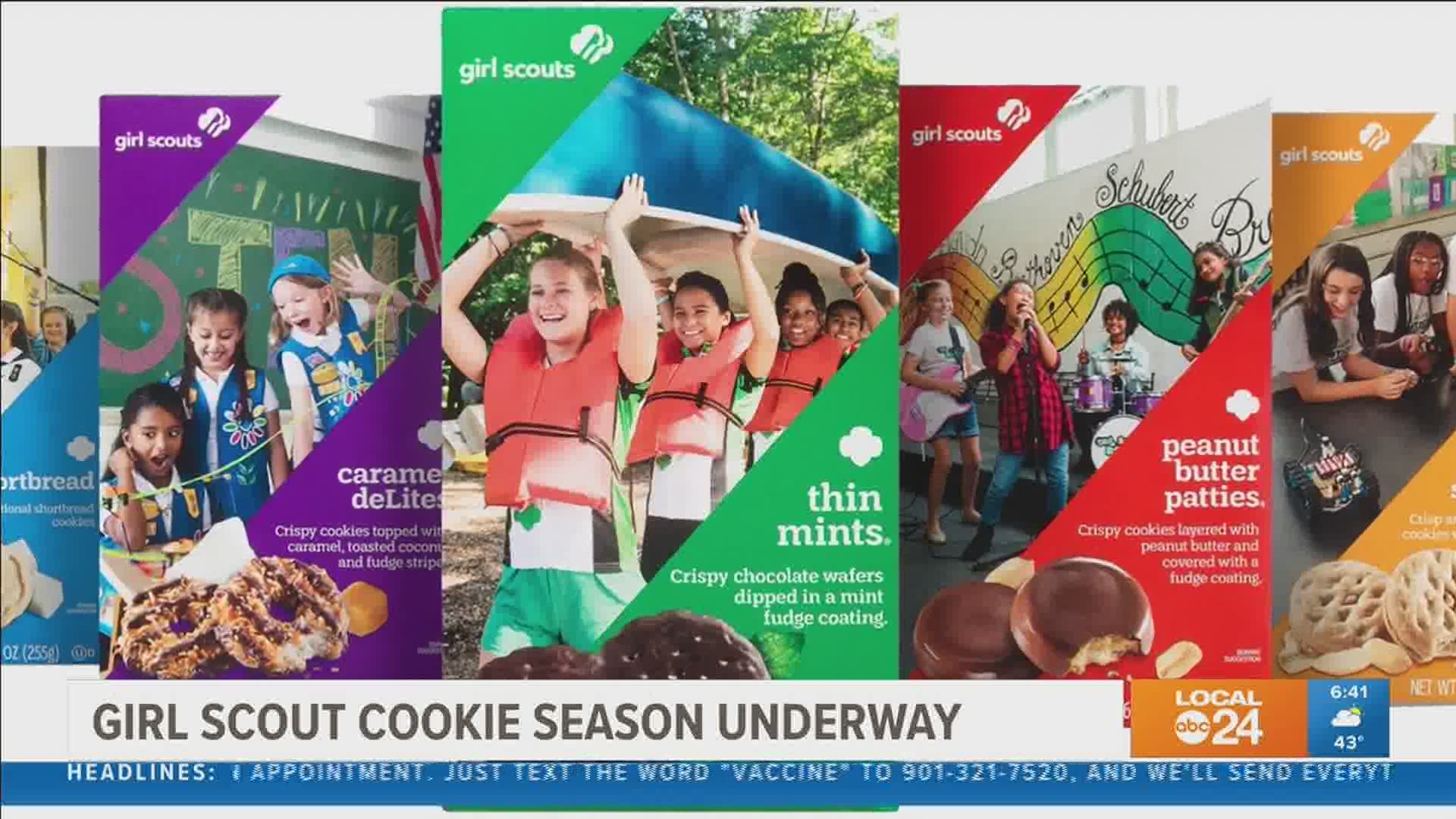 Cookie booths will start to pop up around the Mid-South and this year Girl Scouts are being creative to reach more people safely