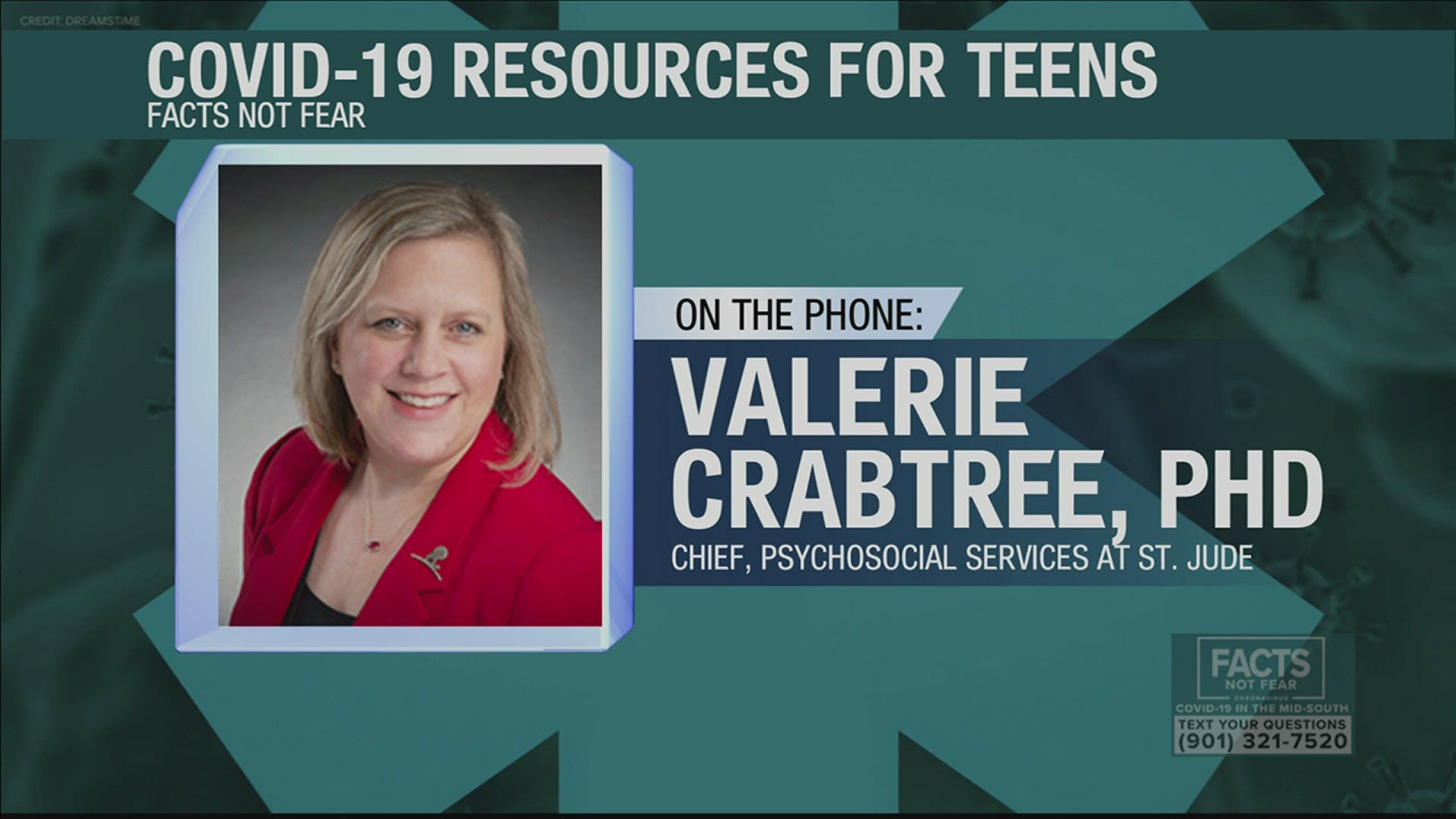 Expert, Dr. Valerie Crabtree with Psycho-social services at St. Jude shares advice on keeping teens on track during pandemic.