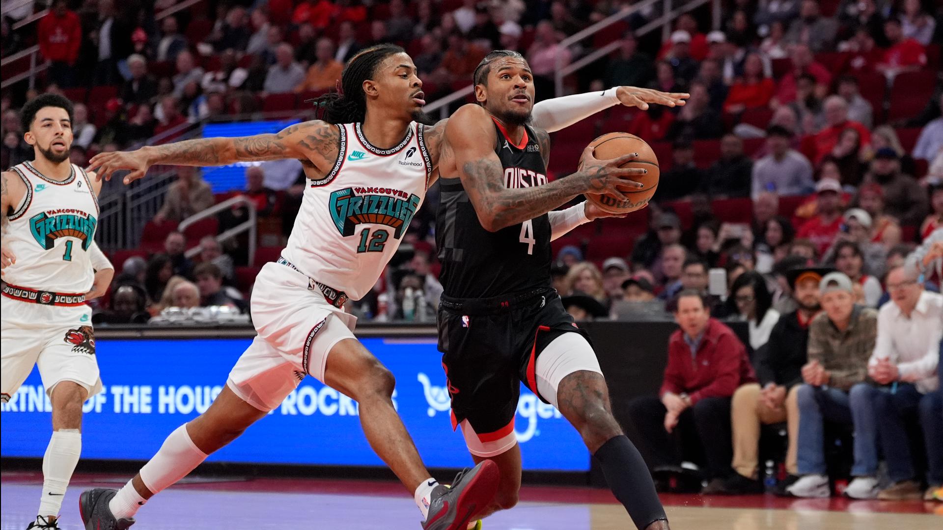 Ap Rockets Grizzlies lose to Rockets 120-118 | localmemphis.com