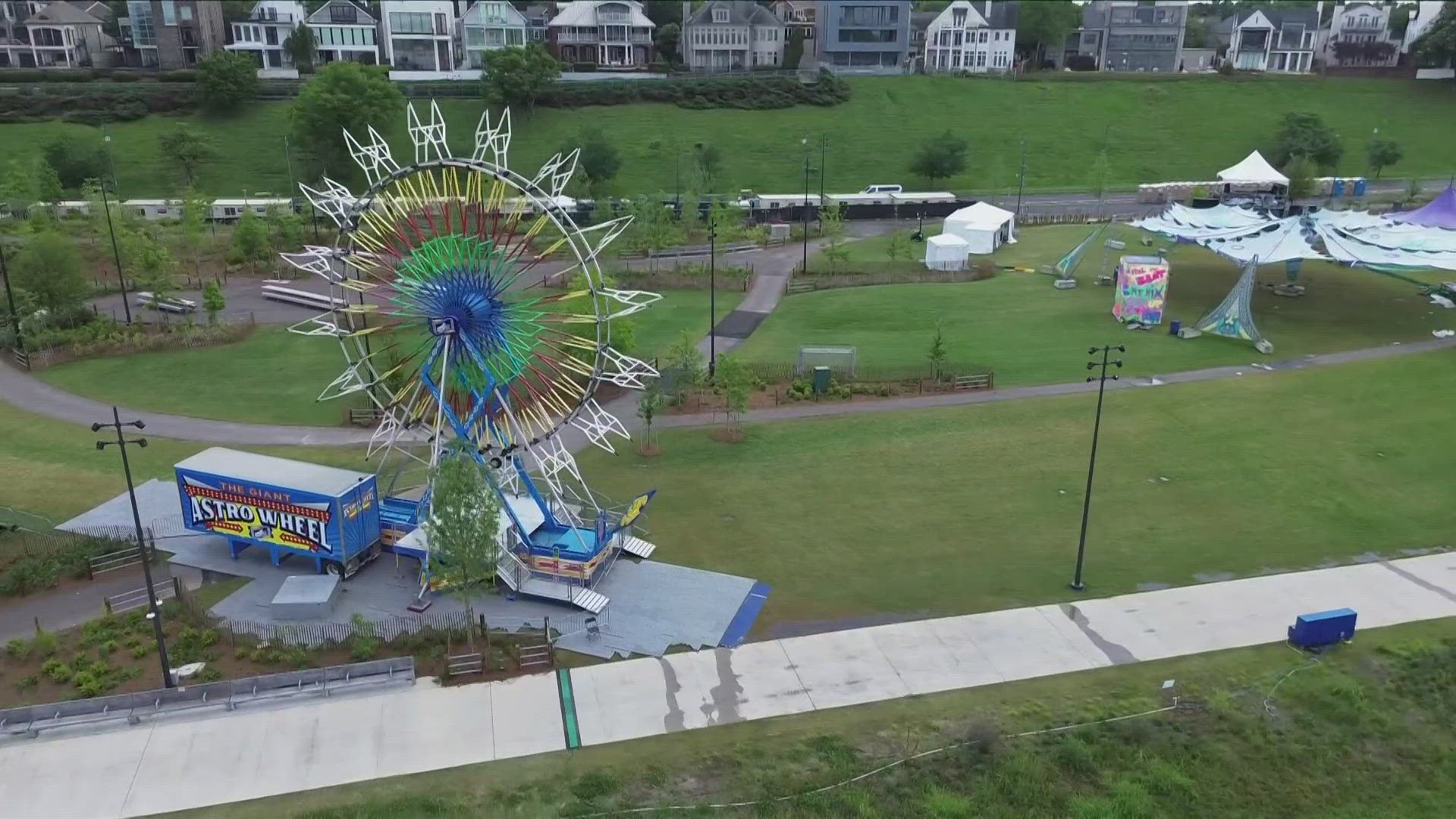 Tom Lee Park is slowly bouncing back from music, food and frolic along the Mississippi River.