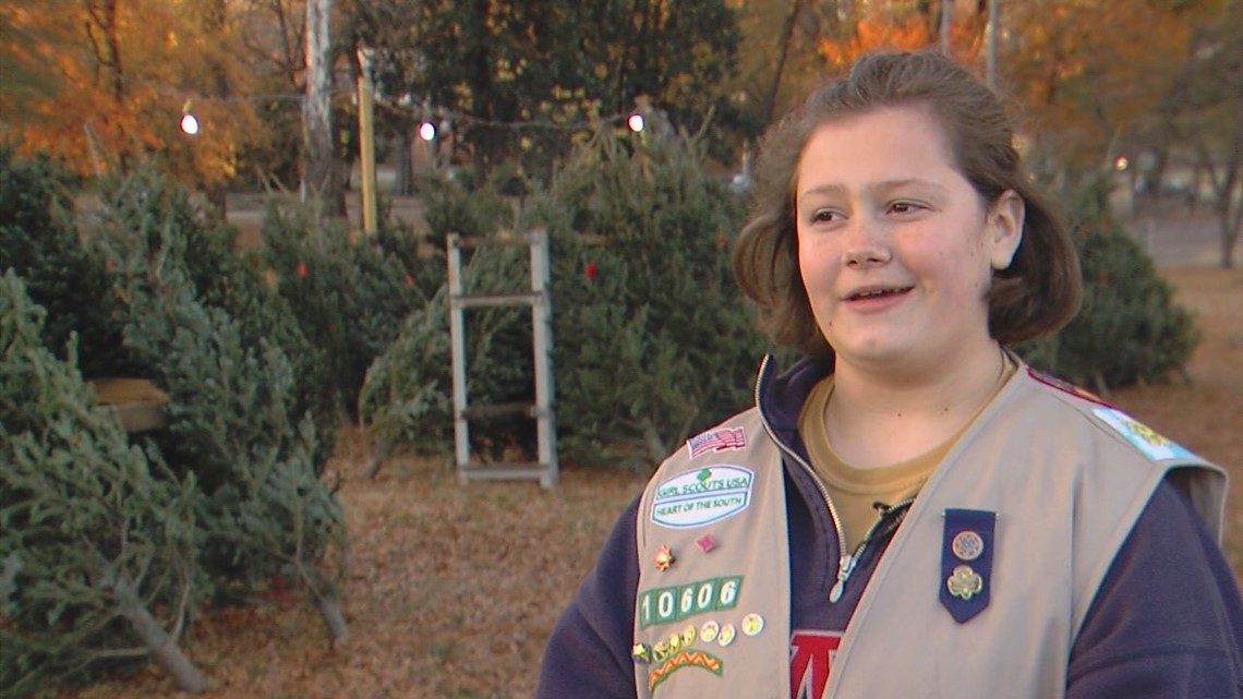 Local Girl Scout troop selling Christmas trees - Vimarsana News
