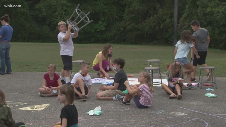 Young People in Anderson County Celebrate International Dot Day