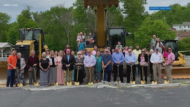 Morristown church breaks ground on new sanctuary after fire