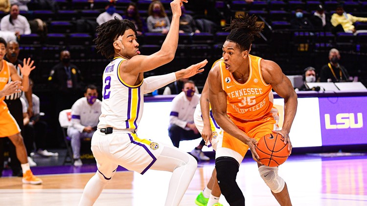 LSU beats no. 16 Tennessee for third straight year LSU beats no. 16 Tennessee for third straight year