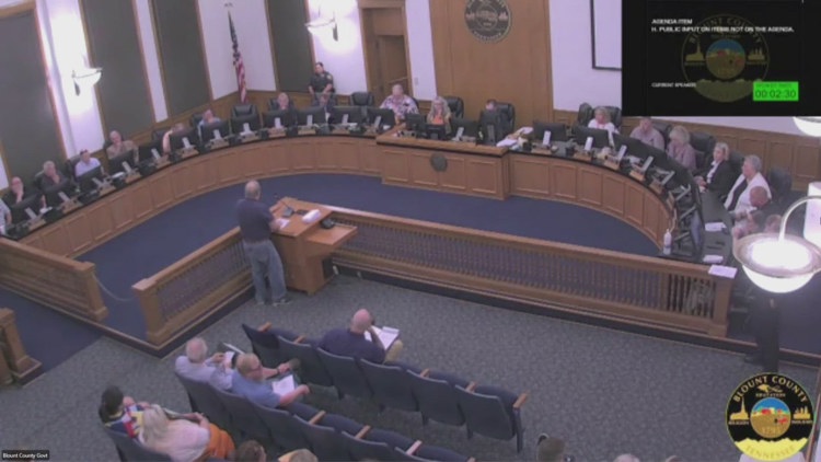 Blount Co. commissioners pass resolution urging lawmakers to take away teaching license, retirement benefits for teachers convicted of abusing kids