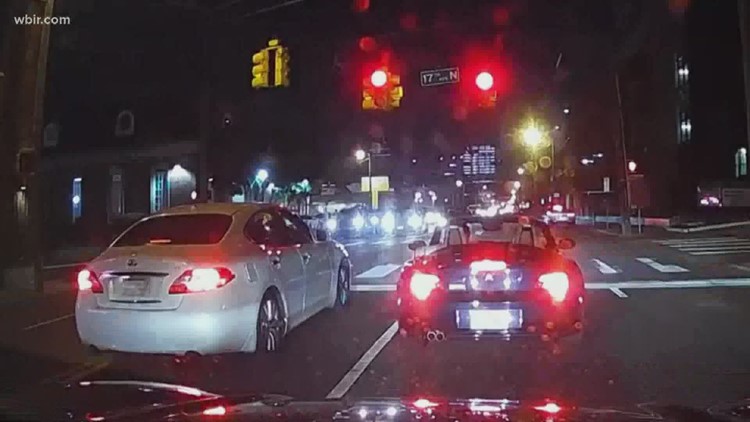 Lit firecracker thrown into convertible at Nashville intersection Lit firecracker thrown into convertible at Nashville intersection