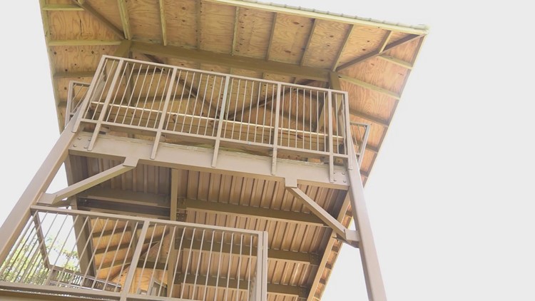 TWRA cuts ribbon of new elk viewing tower in Campbell County